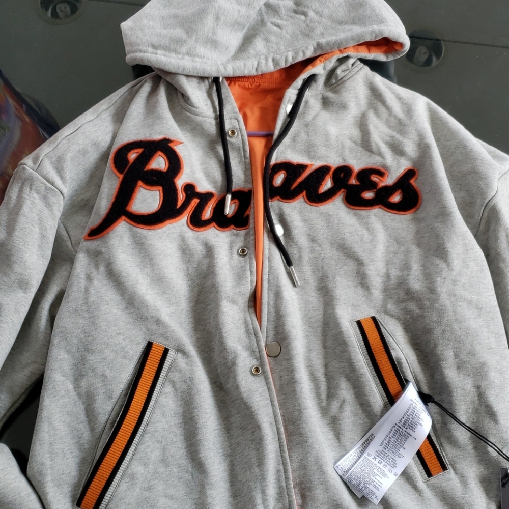 Diesel Reversible Braves Bomber Jacket